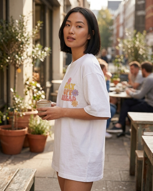 Day Off T-shirt / 260 GSM / Cotton