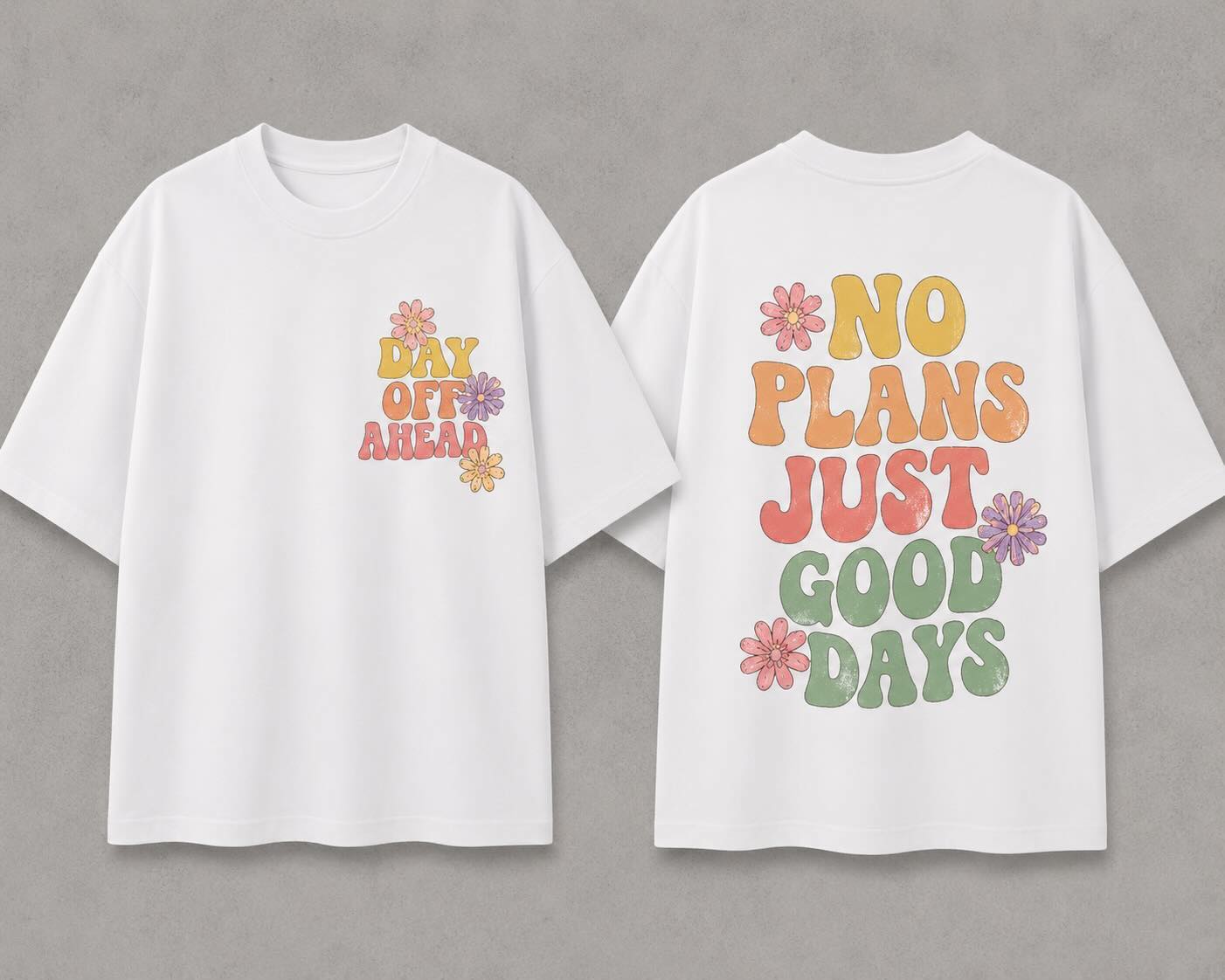 Day Off T-shirt / 260 GSM / Cotton