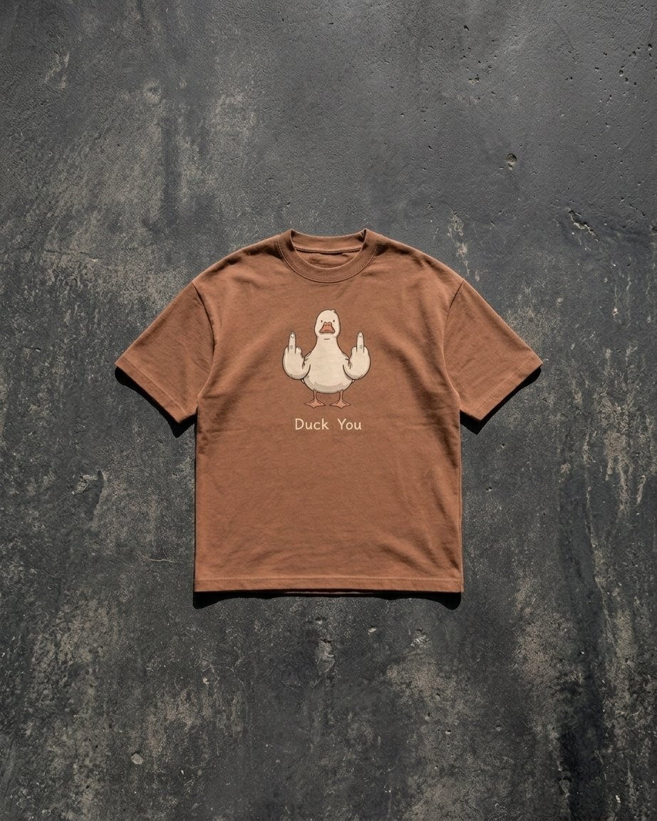 Duck You T-Shirt / 260 GSM / Cotton