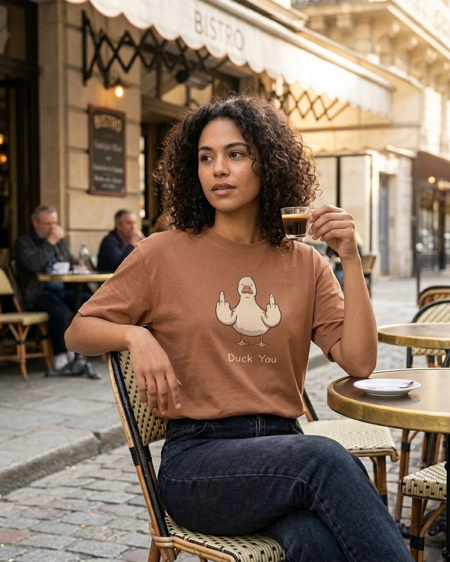 Duck You T-Shirt / 260 GSM / Cotton