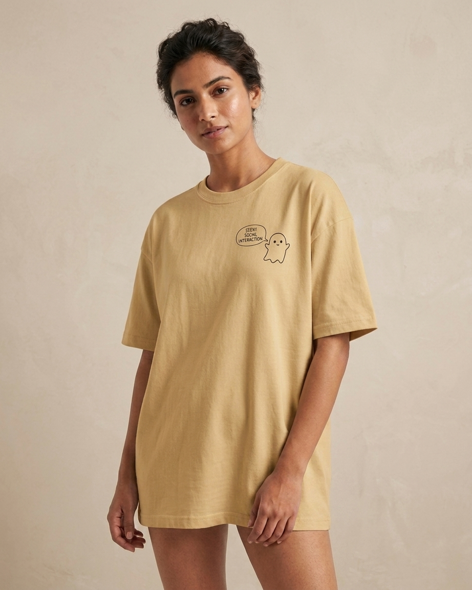 Ghost T-shirt / 260 GSM / Cotton