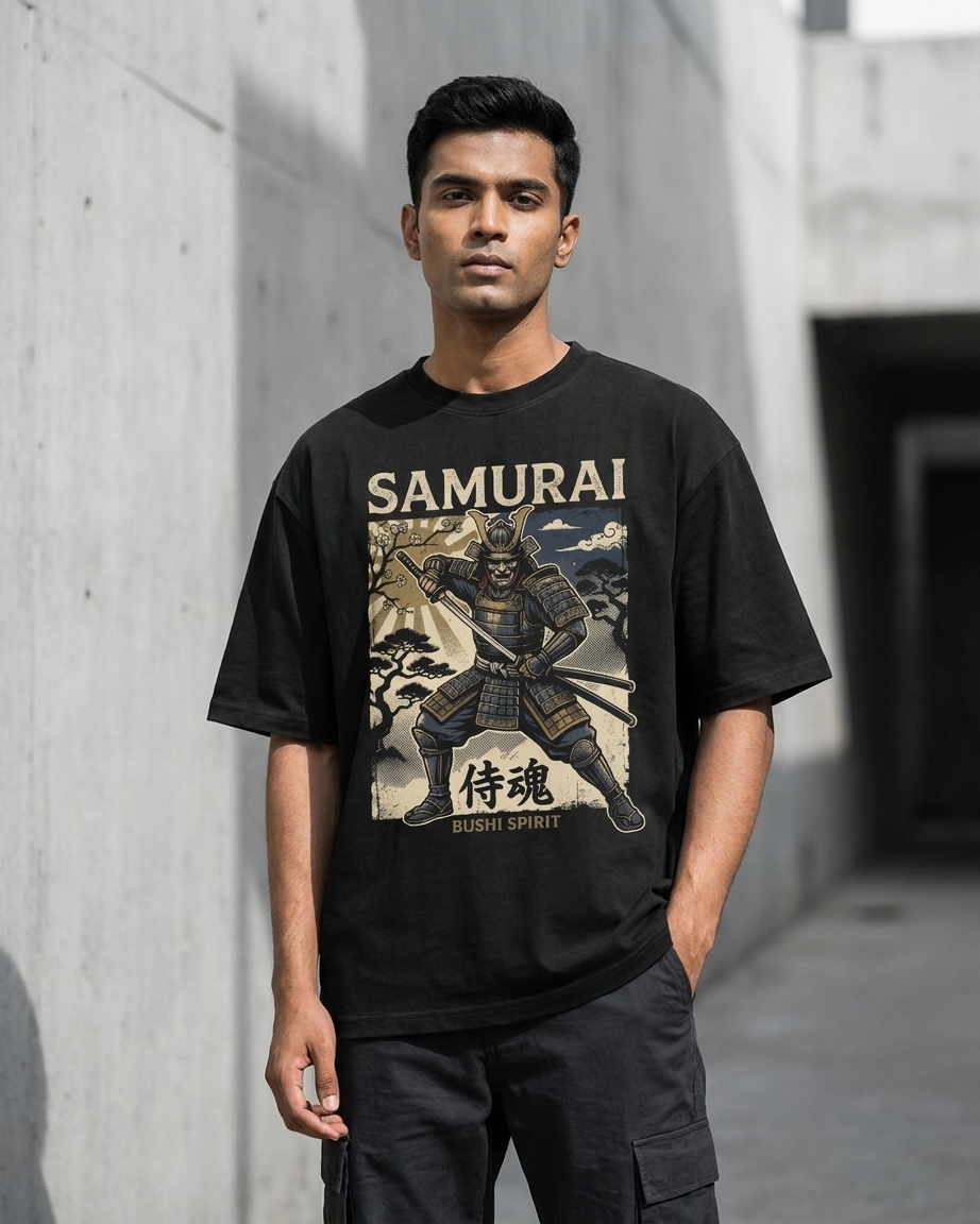 Samurai T-Shirt / 260 GSM / Cotton