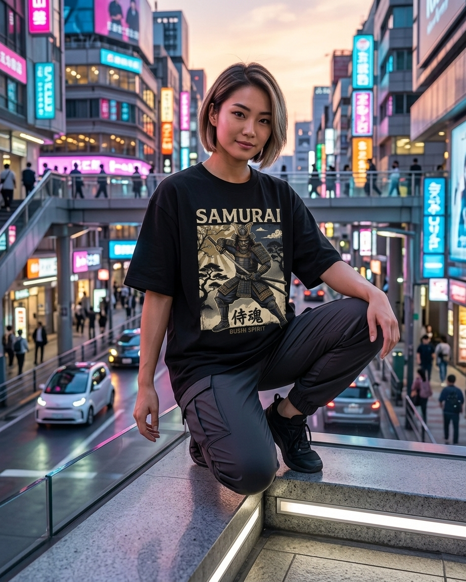 Samurai T-Shirt / 260 GSM / Cotton